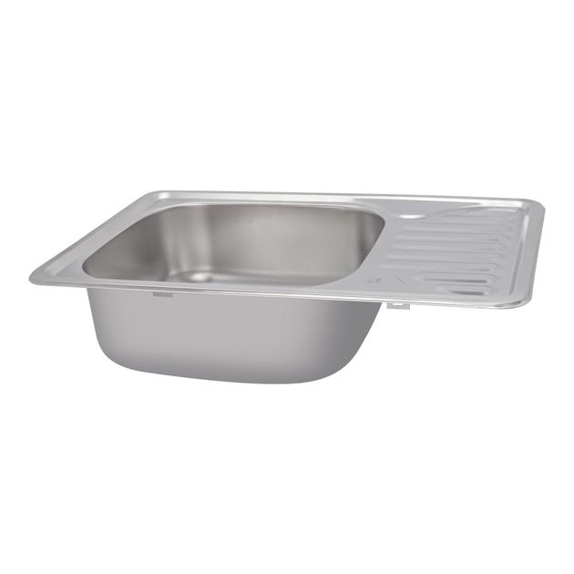 Кухонная мойка Lidz 6642, 0,8 мм, Micro Decor, фото , изображение 4 | SNABZHENIE.com.ua Кухонная мойка Lidz 6642, 0,8 мм, Micro Decor, фото , изображение 4 | SNABZHENIE.com.ua