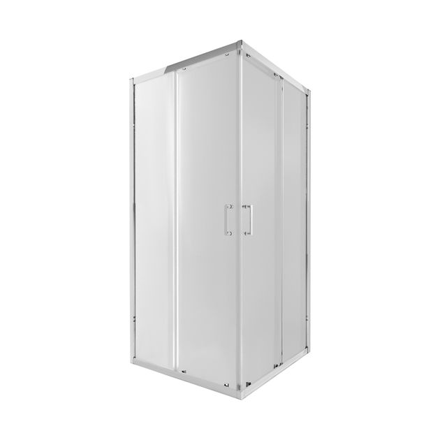 Душевая кабина Qtap Taurus 90x90 см, стекло Clear 6 мм, без поддона, фото  | SNABZHENIE.com.ua