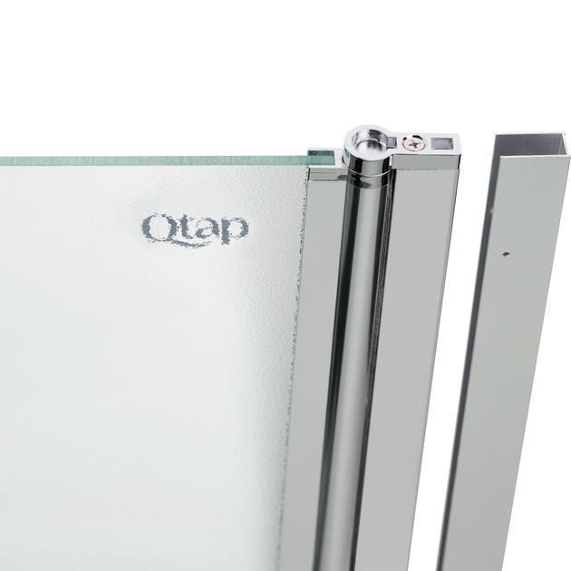 Штора на ванну Qtap Standard CRM407513APR стекло Pear 6 мм, 75х130 см, права, фото , зображення 6 | SNABZHENIE.com.ua Штора на ванну Qtap Standard CRM407513APR стекло Pear 6 мм, 75х130 см, права, фото , зображення 6 | SNABZHENIE.com.ua