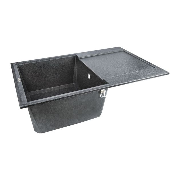 Кухонна мийка Lidz 790x495/230 BLA-03 (LIDZBLA03790495230), фото , зображення 4 | SNABZHENIE.com.ua Кухонна мийка Lidz 790x495/230 BLA-03 (LIDZBLA03790495230), фото , зображення 4 | SNABZHENIE.com.ua