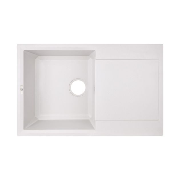 Мойка кухонная Lidz 790x495/230 WHI-01 (LIDZWHI01790495230), фото  | SNABZHENIE.com.ua
