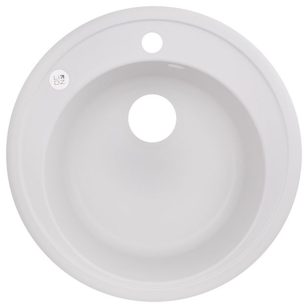 Кухонная мойка Lidz D510/200 WHI-01, фото  | SNABZHENIE.com.ua