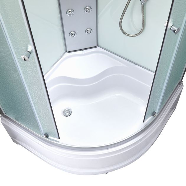 Гидромассажный бокс Lidz Tani SBM90x90.SAT.HIGH.FR, стекло 4 мм Frost, фото , изображение 4 | SNABZHENIE.com.ua Гидромассажный бокс Lidz Tani SBM90x90.SAT.HIGH.FR, стекло 4 мм Frost, фото , изображение 4 | SNABZHENIE.com.ua