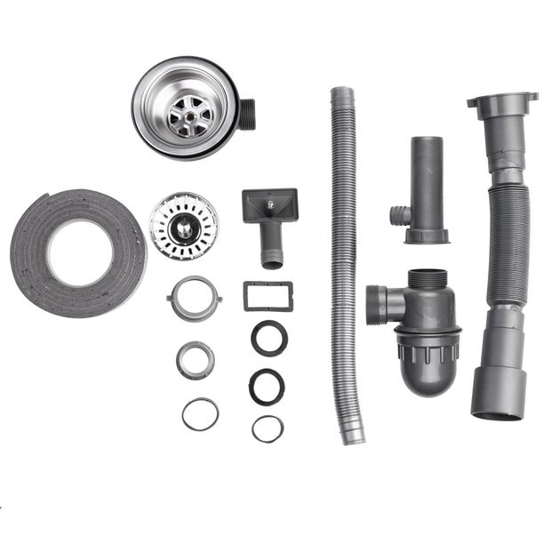 Кухонная мойка Lidz 5745 Micro Decor 0,6 мм (LIDZ5745MDEC06), фото , изображение 7 | SNABZHENIE.com.ua Кухонная мойка Lidz 5745 Micro Decor 0,6 мм (LIDZ5745MDEC06), фото , изображение 7 | SNABZHENIE.com.ua