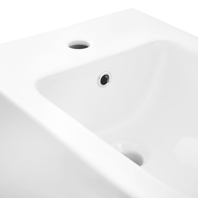 Подвесное биде Qtap Crow 520x360x290 Белое QT05555370W, фото , изображение 4 | SNABZHENIE.com.ua Подвесное биде Qtap Crow 520x360x290 Белое QT05555370W, фото , изображение 4 | SNABZHENIE.com.ua