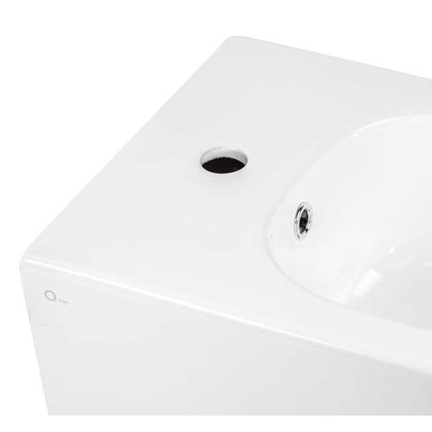 Подвесное биде Qtap Jay 520x360x320 мм, белое, артикул QT07555376W, фото , изображение 5 | SNABZHENIE.com.ua Подвесное биде Qtap Jay 520x360x320 мм, белое, артикул QT07555376W, фото , изображение 5 | SNABZHENIE.com.ua