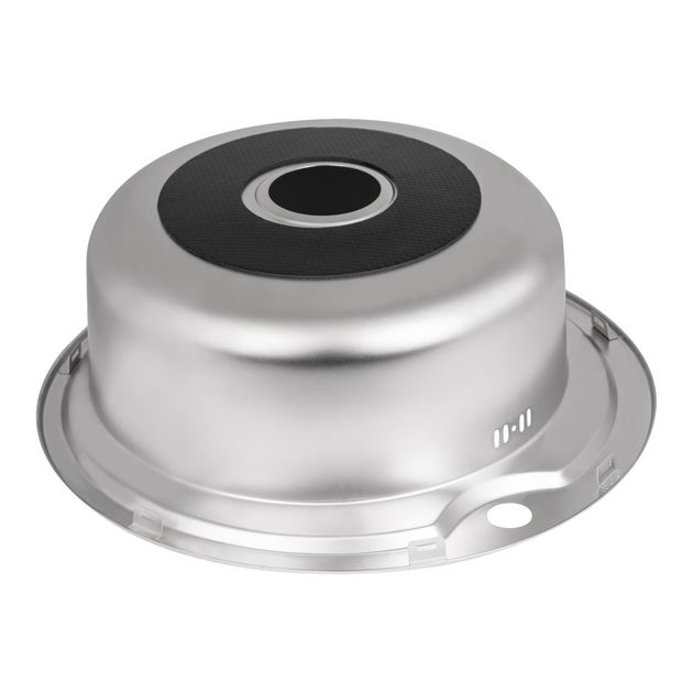 Кухонна мийка Lidz 510-D 0,8 мм Micro Decor (LIDZ510DEC), фото , зображення 5 | SNABZHENIE.com.ua Кухонна мийка Lidz 510-D 0,8 мм Micro Decor (LIDZ510DEC), фото , зображення 5 | SNABZHENIE.com.ua