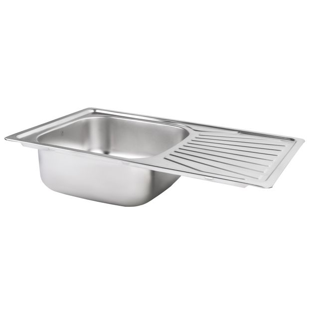 Кухонна мийка Lidz 7848 0,8 мм Micro Decor (LIDZ7848MDEC), фото , зображення 3 | SNABZHENIE.com.ua Кухонна мийка Lidz 7848 0,8 мм Micro Decor (LIDZ7848MDEC), фото , зображення 3 | SNABZHENIE.com.ua