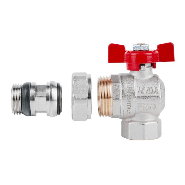 Кран шаровий Icma FAR. ROSSA 3/4 кутовий №362, фото , зображення 4 | SNABZHENIE.com.ua Кран шаровий Icma FAR. ROSSA 3/4 кутовий №362, фото , зображення 4 | SNABZHENIE.com.ua