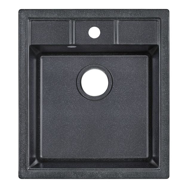 Кухонная мойка Lidz 460x515/200 BLA-03, фото  | SNABZHENIE.com.ua