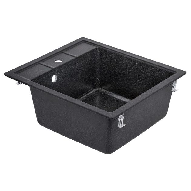Кухонна мийка Lidz 460х515/200 BLA-03 (LIDZBLA03460515200), фото , зображення 4 | SNABZHENIE.com.ua Кухонна мийка Lidz 460х515/200 BLA-03 (LIDZBLA03460515200), фото , зображення 4 | SNABZHENIE.com.ua