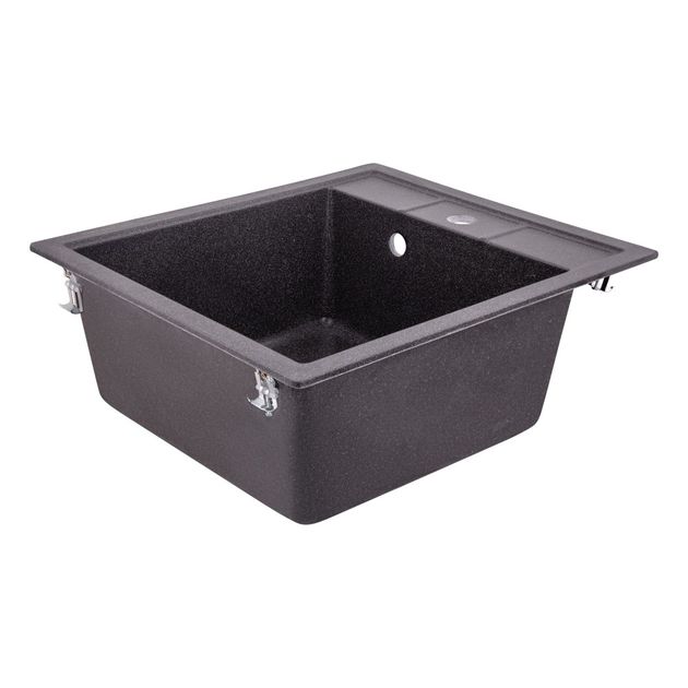Кухонна мийка Lidz 460х515/200 GRF-13 (LIDZGRF13460515200), фото , зображення 4 | SNABZHENIE.com.ua Кухонна мийка Lidz 460х515/200 GRF-13 (LIDZGRF13460515200), фото , зображення 4 | SNABZHENIE.com.ua