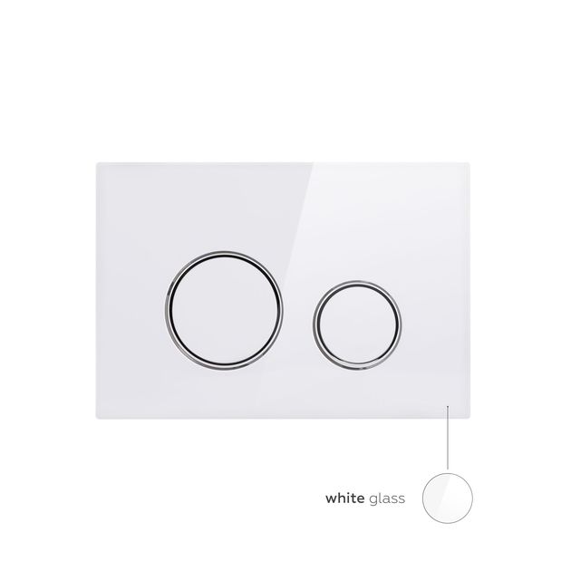 Панель смыва для унитаза Qtap Nest QT0111M11V1114W, фото , изображение 4 | SNABZHENIE.com.ua Панель смыва для унитаза Qtap Nest QT0111M11V1114W, фото , изображение 4 | SNABZHENIE.com.ua