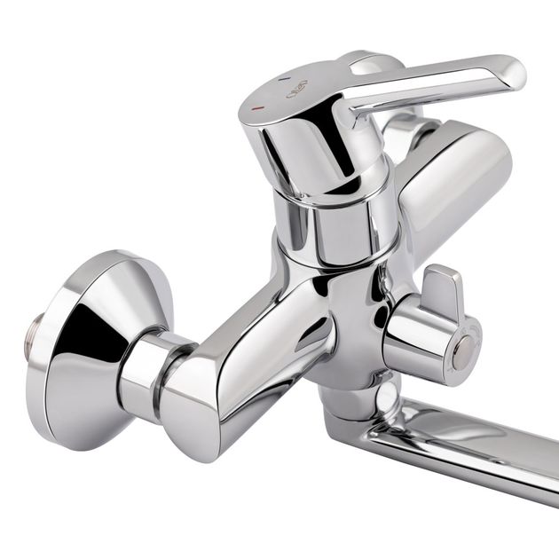 Смеситель для ванной Qtap Grand CRM 005, фото , изображение 4 | SNABZHENIE.com.ua Смеситель для ванной Qtap Grand CRM 005, фото , изображение 4 | SNABZHENIE.com.ua