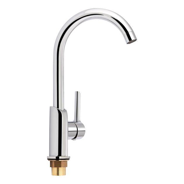 Смеситель для кухни Qtap Grand CRM 007F, фото  | SNABZHENIE.com.ua