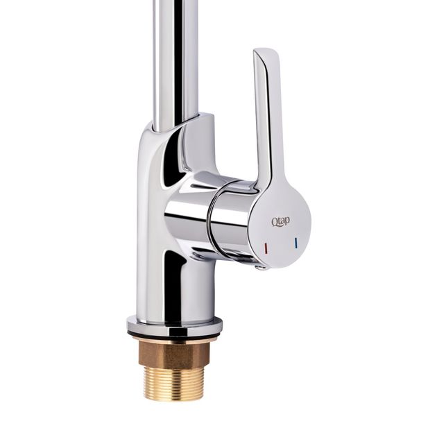 Смеситель для кухни Qtap Grand CRM 007F, фото , изображение 4 | SNABZHENIE.com.ua Смеситель для кухни Qtap Grand CRM 007F, фото , изображение 4 | SNABZHENIE.com.ua