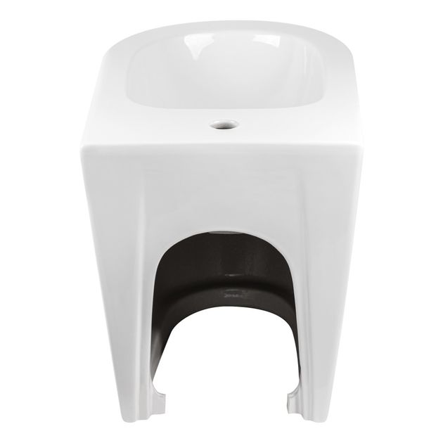 Биде Qtap Stork напольное 560x360x410 мм белое QT15443378W, фото , изображение 4 | SNABZHENIE.com.ua Биде Qtap Stork напольное 560x360x410 мм белое QT15443378W, фото , изображение 4 | SNABZHENIE.com.ua