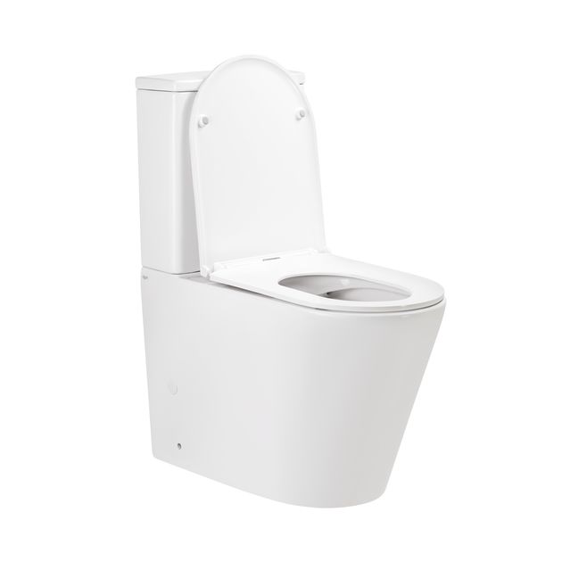 Унитаз-компакт Qtap Scorpio безободковый Soft-close QT14222125ARW, фото , изображение 3 | SNABZHENIE.com.ua Унитаз-компакт Qtap Scorpio безободковый Soft-close QT14222125ARW, фото , изображение 3 | SNABZHENIE.com.ua