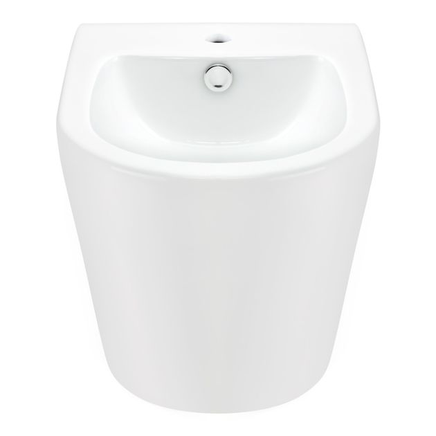 Биде подвесное Qtap Scorpio 515x360x345 White QT1455053FW, фото , изображение 3 | SNABZHENIE.com.ua Биде подвесное Qtap Scorpio 515x360x345 White QT1455053FW, фото , изображение 3 | SNABZHENIE.com.ua
