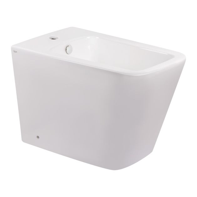 Биде напольное Qtap Tern 560x360x400 белое QT1744003CW, фото  | SNABZHENIE.com.ua