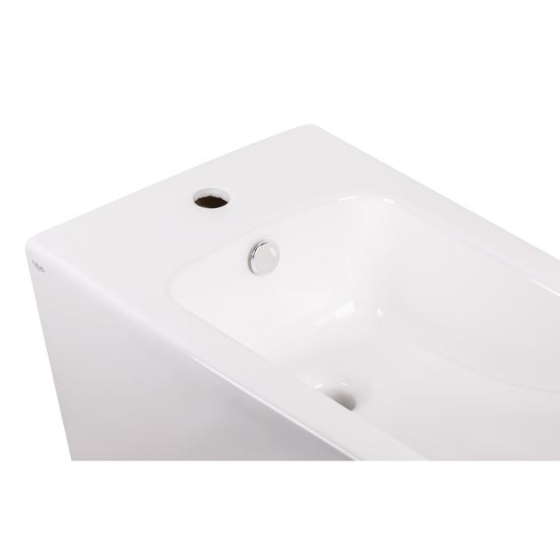 Биде напольное Qtap Tern 560x360x400 белое QT1744003CW, фото , изображение 5 | SNABZHENIE.com.ua Биде напольное Qtap Tern 560x360x400 белое QT1744003CW, фото , изображение 5 | SNABZHENIE.com.ua
