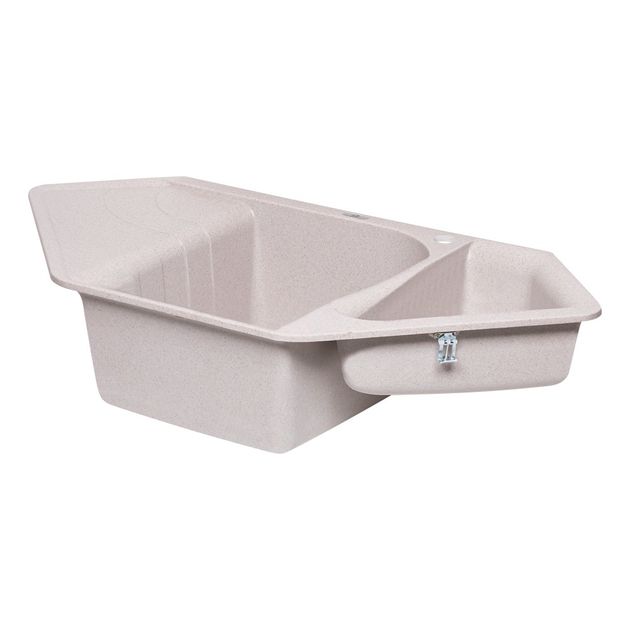 Кухонна мийка Lidz з додатковою чашею 1000x500/225 MAR-07, фото , зображення 4 | SNABZHENIE.com.ua Кухонна мийка Lidz з додатковою чашею 1000x500/225 MAR-07, фото , зображення 4 | SNABZHENIE.com.ua