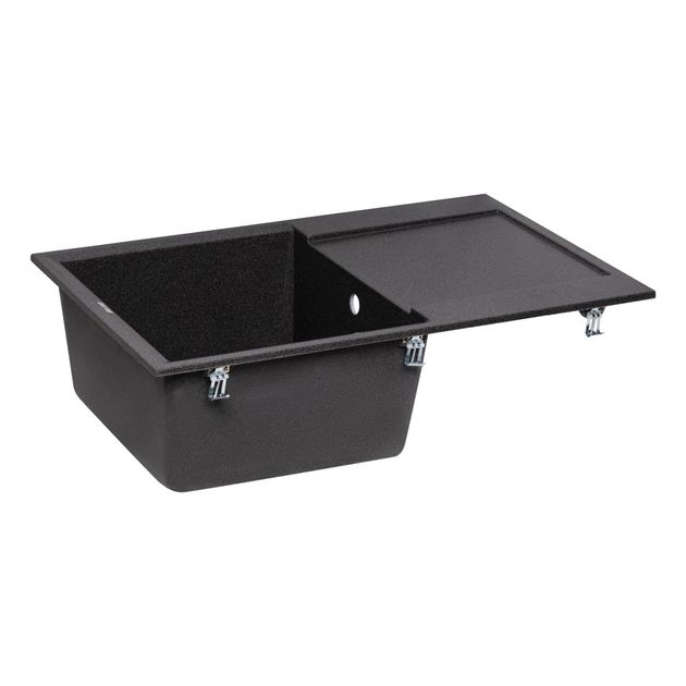 Кухонна мийка Lidz 790x495/230 GRF-13, фото , зображення 4 | SNABZHENIE.com.ua Кухонна мийка Lidz 790x495/230 GRF-13, фото , зображення 4 | SNABZHENIE.com.ua