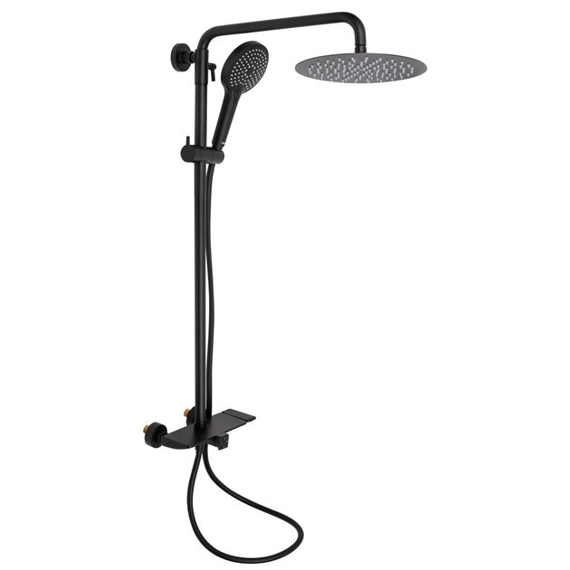 Душевая система Qtap Sloup 51105OGB, фото  | SNABZHENIE.com.ua