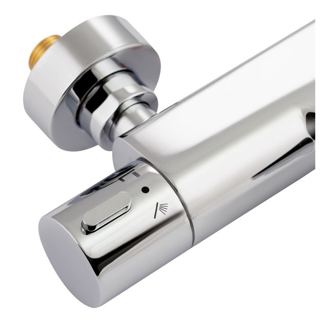 Термостатический смеситель для ванны Qtap Votice 30T105-1GC, фото , изображение 4 | SNABZHENIE.com.ua Термостатический смеситель для ванны Qtap Votice 30T105-1GC, фото , изображение 4 | SNABZHENIE.com.ua