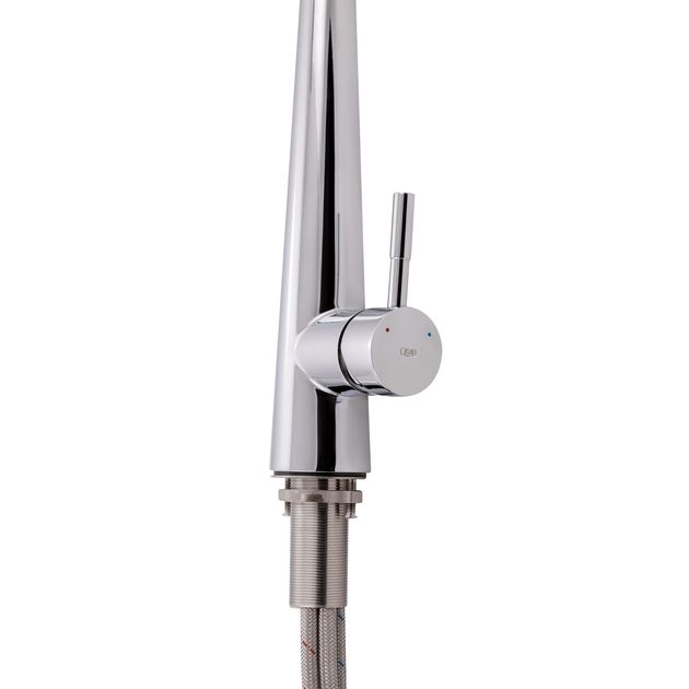 Смеситель Qtap Evicka 9135103UC с выдвижным изливом для кухни, фото , изображение 4 | SNABZHENIE.com.ua Смеситель Qtap Evicka 9135103UC с выдвижным изливом для кухни, фото , изображение 4 | SNABZHENIE.com.ua