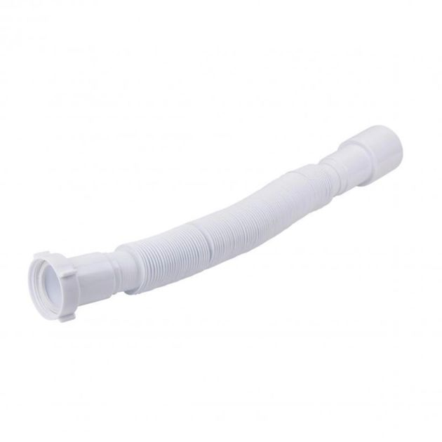 Гибкая труба Lidz 1 1/2" с накидной гайкой, 600 мм длина, фото  | SNABZHENIE.com.ua