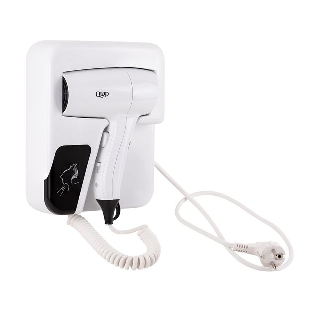 Настенный фен Qtap F1200RNP, 1200 Вт, фото  | SNABZHENIE.com.ua