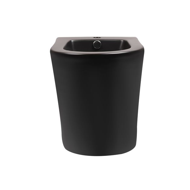 Биде Qtap Scorpio напольное черное матовое 530x360x395 QT14441003CMB, фото , изображение 3 | SNABZHENIE.com.ua Биде Qtap Scorpio напольное черное матовое 530x360x395 QT14441003CMB, фото , изображение 3 | SNABZHENIE.com.ua