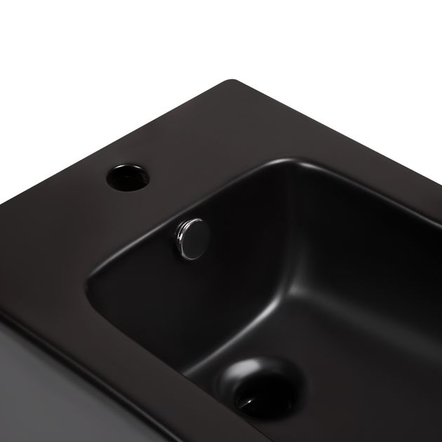 Биде Qtap Scorpio напольное черное матовое 530x360x395 QT14441003CMB, фото , изображение 5 | SNABZHENIE.com.ua Биде Qtap Scorpio напольное черное матовое 530x360x395 QT14441003CMB, фото , изображение 5 | SNABZHENIE.com.ua