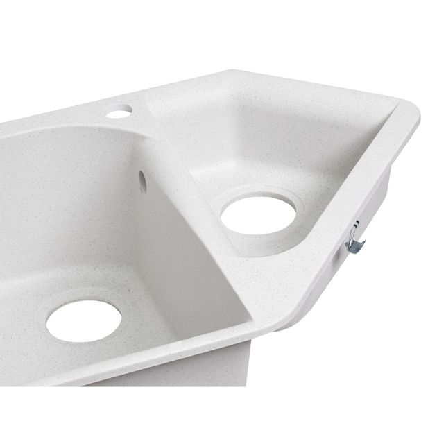 Кухонна мийка з додатковою чашею Lidz 1000x500/225 STO-10 (LIDZSTO101000500225), фото , зображення 6 | SNABZHENIE.com.ua Кухонна мийка з додатковою чашею Lidz 1000x500/225 STO-10 (LIDZSTO101000500225), фото , зображення 6 | SNABZHENIE.com.ua