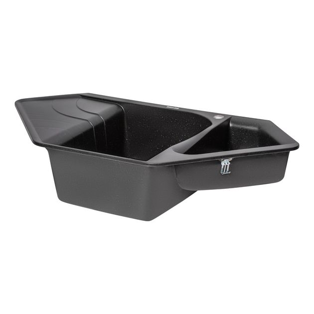 Кухонна мийка з додатковою чашею Lidz 1000x500/225 BLM-14 (LIDZBLM141000500225), фото , зображення 4 | SNABZHENIE.com.ua Кухонна мийка з додатковою чашею Lidz 1000x500/225 BLM-14 (LIDZBLM141000500225), фото , зображення 4 | SNABZHENIE.com.ua