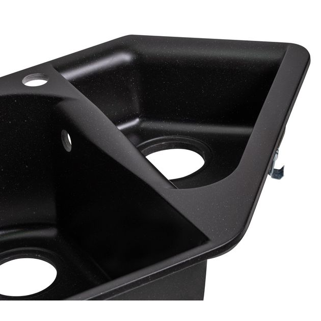 Кухонна мийка з додатковою чашею Lidz 1000x500/225 BLM-14 (LIDZBLM141000500225), фото , зображення 6 | SNABZHENIE.com.ua Кухонна мийка з додатковою чашею Lidz 1000x500/225 BLM-14 (LIDZBLM141000500225), фото , зображення 6 | SNABZHENIE.com.ua