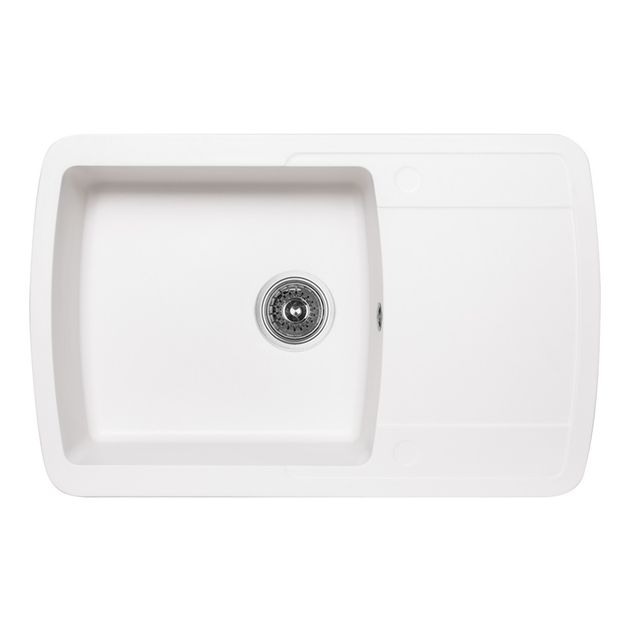 Кухонная мойка Lidz 770x490/200 WHI-01 (LIDZWHI01770490200), фото  | SNABZHENIE.com.ua