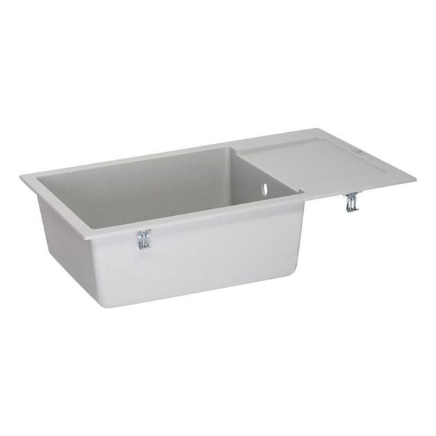 Кухонна мийка Lidz 781x510/200 GRA-09 (LIDZGRA09781510200), фото , зображення 4 | SNABZHENIE.com.ua Кухонна мийка Lidz 781x510/200 GRA-09 (LIDZGRA09781510200), фото , зображення 4 | SNABZHENIE.com.ua