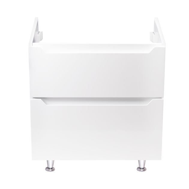 Тумба напольная Qtap Scorpio 605x825x460 белая QT1473TNВ601W, фото , изображение 4 | SNABZHENIE.com.ua Тумба напольная Qtap Scorpio 605x825x460 белая QT1473TNВ601W, фото , изображение 4 | SNABZHENIE.com.ua