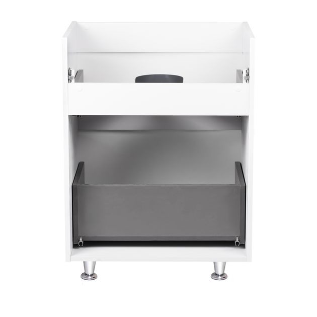 Тумба напольная Qtap Scorpio 605x825x460 белая QT1473TNВ601W, фото , изображение 5 | SNABZHENIE.com.ua Тумба напольная Qtap Scorpio 605x825x460 белая QT1473TNВ601W, фото , изображение 5 | SNABZHENIE.com.ua
