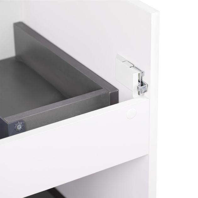 Тумба напольная Qtap Scorpio 605x825x460 белая QT1473TNВ601W, фото , изображение 6 | SNABZHENIE.com.ua Тумба напольная Qtap Scorpio 605x825x460 белая QT1473TNВ601W, фото , изображение 6 | SNABZHENIE.com.ua