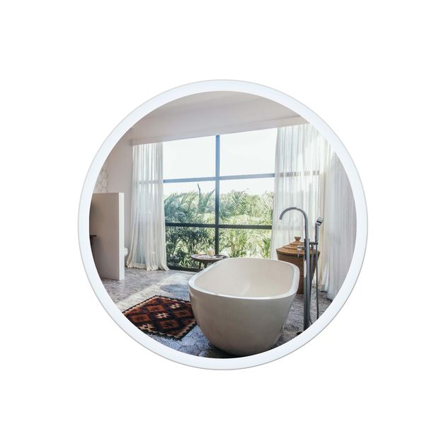 Зеркало Qtap Virgo R600 с LED-подсветкой 600x800 мм, фото  | SNABZHENIE.com.ua
