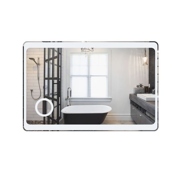 Зеркало Qtap Aquarius 1200х800 с LED-подсветкой QT2178141980120W, фото  | SNABZHENIE.com.ua