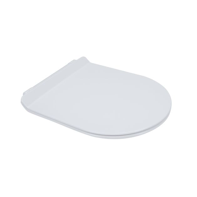 Унитаз-компакт Qtap Presto безободковый с сиденьем Soft-close, фото , изображение 7 | SNABZHENIE.com.ua Унитаз-компакт Qtap Presto безободковый с сиденьем Soft-close, фото , изображение 7 | SNABZHENIE.com.ua