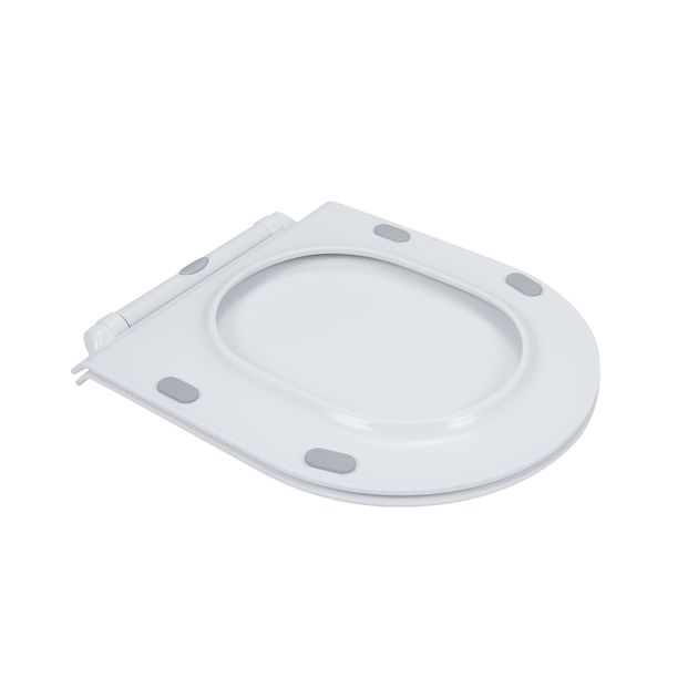 Унитаз-компакт Qtap Presto безободковый с сиденьем Soft-close, фото , изображение 8 | SNABZHENIE.com.ua Унитаз-компакт Qtap Presto безободковый с сиденьем Soft-close, фото , изображение 8 | SNABZHENIE.com.ua