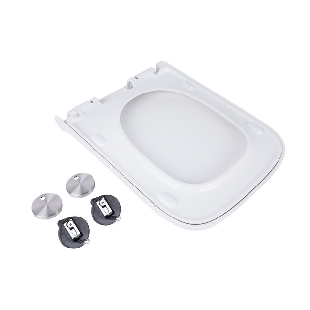 Сиденье для унитаза Qtap Tern Slim с микролифтом QT99HY2238W, фото , изображение 6 | SNABZHENIE.com.ua Сиденье для унитаза Qtap Tern Slim с микролифтом QT99HY2238W, фото , изображение 6 | SNABZHENIE.com.ua