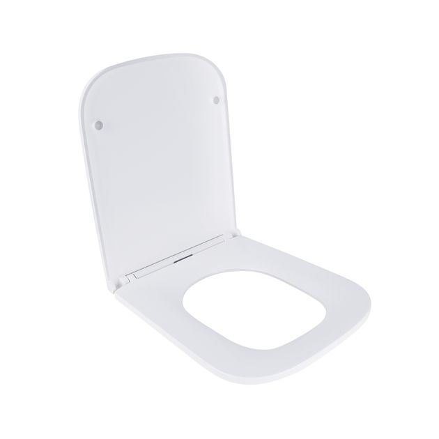 Сиденье для унитаза Qtap Aries с микролифтом Slim QT99HXU15W, фото , изображение 3 | SNABZHENIE.com.ua