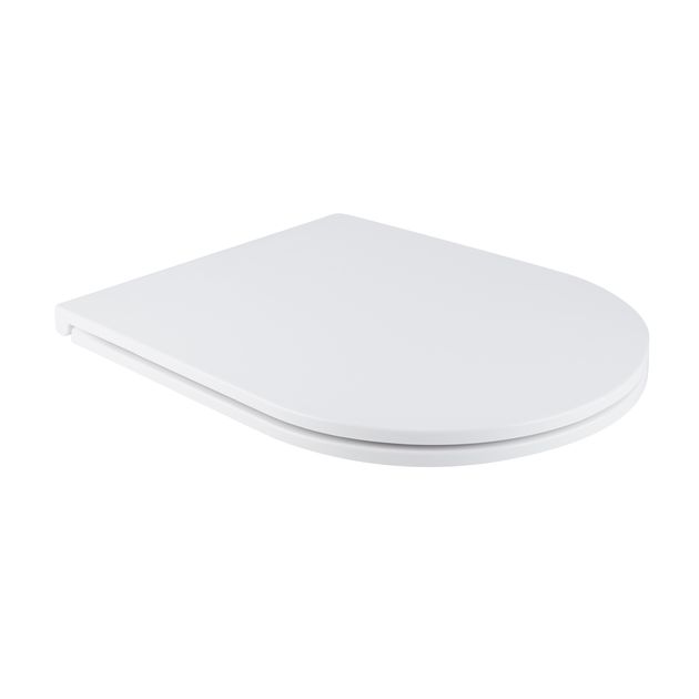 Сиденье для унитаза Qtap Slim с микролифтом QT99HXU09W, фото  | SNABZHENIE.com.ua