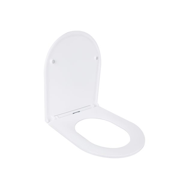 Сиденье для унитаза Qtap Slim с микролифтом QT99HXU13W, фото , изображение 3 | SNABZHENIE.com.ua Сиденье для унитаза Qtap Slim с микролифтом QT99HXU13W, фото , изображение 3 | SNABZHENIE.com.ua